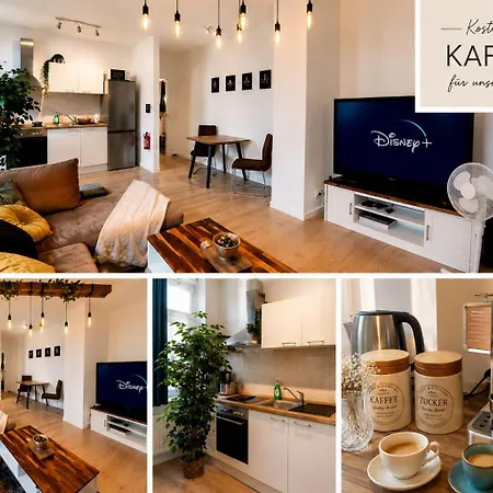 Modernes 47qm Erdgeschoss-apt - Nahe Uniklinik - Boxspring - Küche&smarttv * Magdeburg